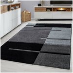 Allotapis - tapis effet 3d design pour salon rectangle nils gris 120x170 Allotapis - tapis effet 3d design pour salon rectangle nils gris 120x170