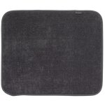 Tapis gouttoir en microfibre gris fonc - sink side - brabantia