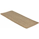 Tapis d'escalier pure nature rectangulaire - sans bordure lige 23, 5 x 65 cm