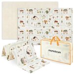 Tapis d'eveil �volutif en mousse �veil b�b� mamabrum 180120, double faces, facile � nettoyer, imperm�able, ...