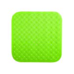 Msv - tapis fond de douche antidrapant caoutchouc class 54x54cm pistache