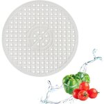 Tapis fond d'�vier rond, 30. 6 cm, protecteur de comptoir, protecteur d'�vier pliable, pour prot�ger ...