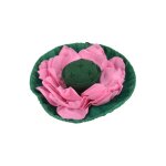 Tapis de fouille lotus avec ventouse - rose / vert - d 45 x h 11 cm - livraison gratuite
