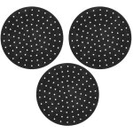 Tapis de friteuse � air chaud magn�tiques en silicone r�utilisables, faciles � nettoyer, accessoires ...
