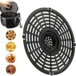 Tapis friteuse � air r�utilisables, tapis cuisson friteuse � air, air fryer po�le grill, grille de rechange ...
