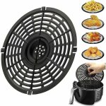 Tapis friteuse � air r�utilisables, tapis cuisson friteuse � air, air fryer po�le grill, grille de rechange ...