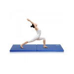 Tapis de gymnastique fitty polyvalent bleu Tapis de gymnastique fitty polyvalent bleu