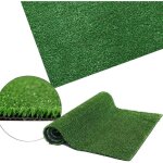 Fraschetti - tapis d'herbe verte synth�tique 10 mm faux prrato avec un rouleau olympique rotolo altezza ...