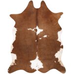 Rugsx - tapis imitation peau de vache, vache g5070 - 2, marron cuir brown 155x195 cm