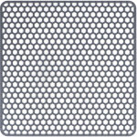 Tapis de lavabo en silicone antid�rapant, grille r�sistante pour �vier cuisine inox ou c�ramique