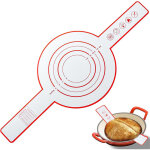 Tapis � pain r�utilisable en silicone - tapis de cuisson r�sistant � la chaleur - lot de deux - ustensiles ...