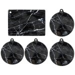 Tapis de protection en silicone pour cuisson � induction 5 pcs.