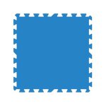 Gre - lot de 9 dalles de protection de sol pour piscine 50 x 50 cm bleues �paisseur 4, 5 mm pour piscine ...