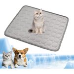 Tapis rafra�chissant pour chien, tapis rafra�chissant pour animaux de compagnie, tapis de glace auto ...