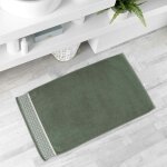 Tapis rectangle belin kaki 50 x 85 cm