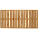 Wenko - tapis de salle de bain en bambou bambusa, 100 x 50 cm, couleur naturelle Wenko - tapis de salle de bain en bambou bambusa, 100 x 50 cm, couleur naturelle