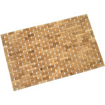 Mendler - tapis salle de bains hwc - b18, bambou, 79x50cm