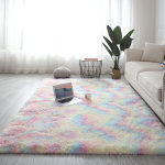 Tapis salon shaggy 160 x 230 cm - descente de lit tapis poils longs pour salon chambre canapé (rainbow) ... Tapis salon shaggy 160 x 230 cm - descente de lit tapis poils longs pour salon chambre canapé (rainbow) ...