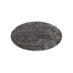 Paris prix - tapis shaggy rond fait main 'diamond' gris blanc 160 cm Paris prix - tapis shaggy rond fait main 'diamond' gris blanc 160 cm