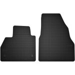 Tapis de sol avant en caoutchouc pour : renault kangoo ii kombivan (de 2008 � 2021)