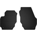 Tapis de sol avant en caoutchouc pour : volvo xc70 iii break (de 2007 � 2016)