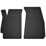 Tapis de sol avant universels en caoutchouc pour renault megane ii berline (2002 - 2008)