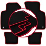 Tapis de sol carlux - red pour audi tt i 8n cabriolet, roadster, coupé (1998 - 2006) Tapis de sol carlux - red pour audi tt i 8n cabriolet, roadster, coupé (1998 - 2006)