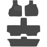 Tapis de sol en graphite pour chrysler voyager iv 7 places (2000 - 2008) Tapis de sol en graphite pour chrysler voyager iv 7 places (2000 - 2008)