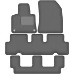 Tapis de sol graphite pour citroën c4 grand spacetourer 7 places (2013 - 2021) Tapis de sol graphite pour citroën c4 grand spacetourer 7 places (2013 - 2021)