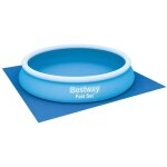 Tapis de sol pour piscine flowclear 396x396 cm bestway