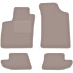 Tapis de sol en velours beige pour bentley continental gt v8 (2013 - 2022)