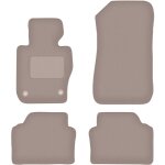 Tapis de sol en velours beige pour : bmw 3 e90 xdrive berline (2004 - 2011) Tapis de sol en velours beige pour : bmw 3 e90 xdrive berline (2004 - 2011)