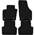 Tapis de sol en velours noir basic pour : audi q3 i 8u suv (2011 - 2018) Tapis de sol en velours noir basic pour : audi q3 i 8u suv (2011 - 2018)
