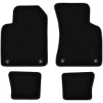 Tapis de sol en velours noir basic pour audi tt i 8n cabriolet, roadster, coupé (1998 - 2006) Tapis de sol en velours noir basic pour audi tt i 8n cabriolet, roadster, coupé (1998 - 2006)