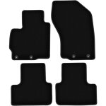 Tapis de sol en velours noir basic pour : citroën c4 aircross (2012 - 2017) Tapis de sol en velours noir basic pour : citroën c4 aircross (2012 - 2017)
