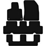 Tapis de sol en velours noir basic pour citroën c4 grand spacetourer 7 places (2013 - 2021) Tapis de sol en velours noir basic pour citroën c4 grand spacetourer 7 places (2013 - 2021)