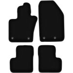 Tapis de sol en velours noir basic pour : fiat 500x crossover (2014 - 2018) Tapis de sol en velours noir basic pour : fiat 500x crossover (2014 - 2018)