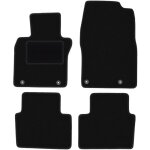 Tapis de sol en velours noir pour : mazda cx30 / cx - 30 crossover (2019 - )