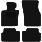Tapis de sol en velours noir pour : mini cooper f55 5 portes (2014 - )