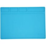 Tapis de soudure en silicone, tampon de r�paration, antistatique, r�sistant � la chaleur, avec �chelle ...