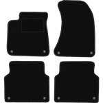 Tapis en velours noir pour audi a8 d4 berline (2009 - 2017) Tapis en velours noir pour audi a8 d4 berline (2009 - 2017)
