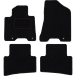 Tapis en velours noir pour : kia sportage iv suv (2015 - )