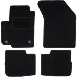 Tapis en velours noir pour : suzuki swift iv  hayon (2005 - 2010)