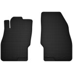 Tapis de voiture avant universels en caoutchouc pour fiat doblo ii (2009 - 2020)