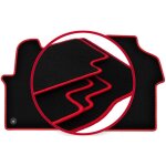 Tapis de voiture carlux - red pour : fiat talento fourgon (2016 - ) Tapis de voiture carlux - red pour : fiat talento fourgon (2016 - )