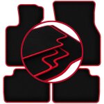 Tapis de voiture carlux - red pour : mini cooper f55 5 portes (2014 - ) Tapis de voiture carlux - red pour : mini cooper f55 5 portes (2014 - )