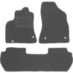 Tapis de voiture en graphite pour : citron berlingo ii multispace (2008 - 2018)