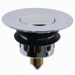 Tappo lavandino bagno bidet universale pop up tappo di scarico in metallo 87250 Tappo lavandino bagno bidet universale pop up tappo di scarico in metallo 87250
