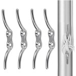 Taquet bateau argent�crochet de taquet de cordage taquet crochet aveugle crochet de corde de m�t inoxydable ...