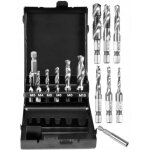 Taraud combin� hss avec jeu de forets m3 - m10 pour per�age, coupe et fraisage 3 en 1